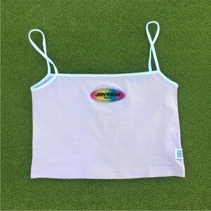 JOYRICH cropped tank. New w/out tags . Cute lavender color perfect for summer.